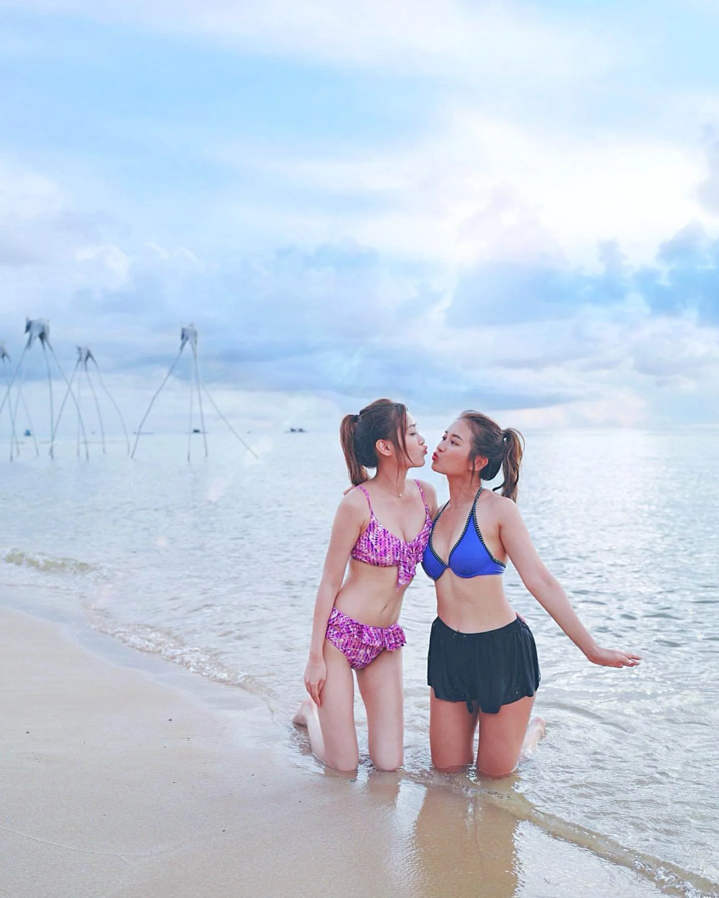 泳衣造型是《3日2夜》的必不可少的元素。