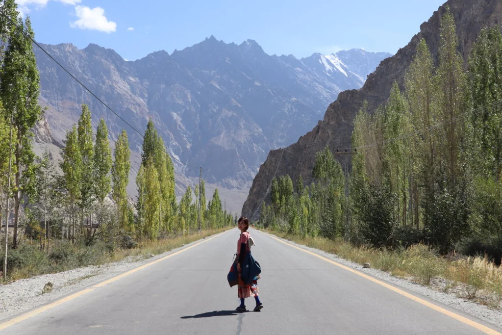 陳慧敏很喜愛Passu另一個地方，是在山丘上的Glacier Breeze。