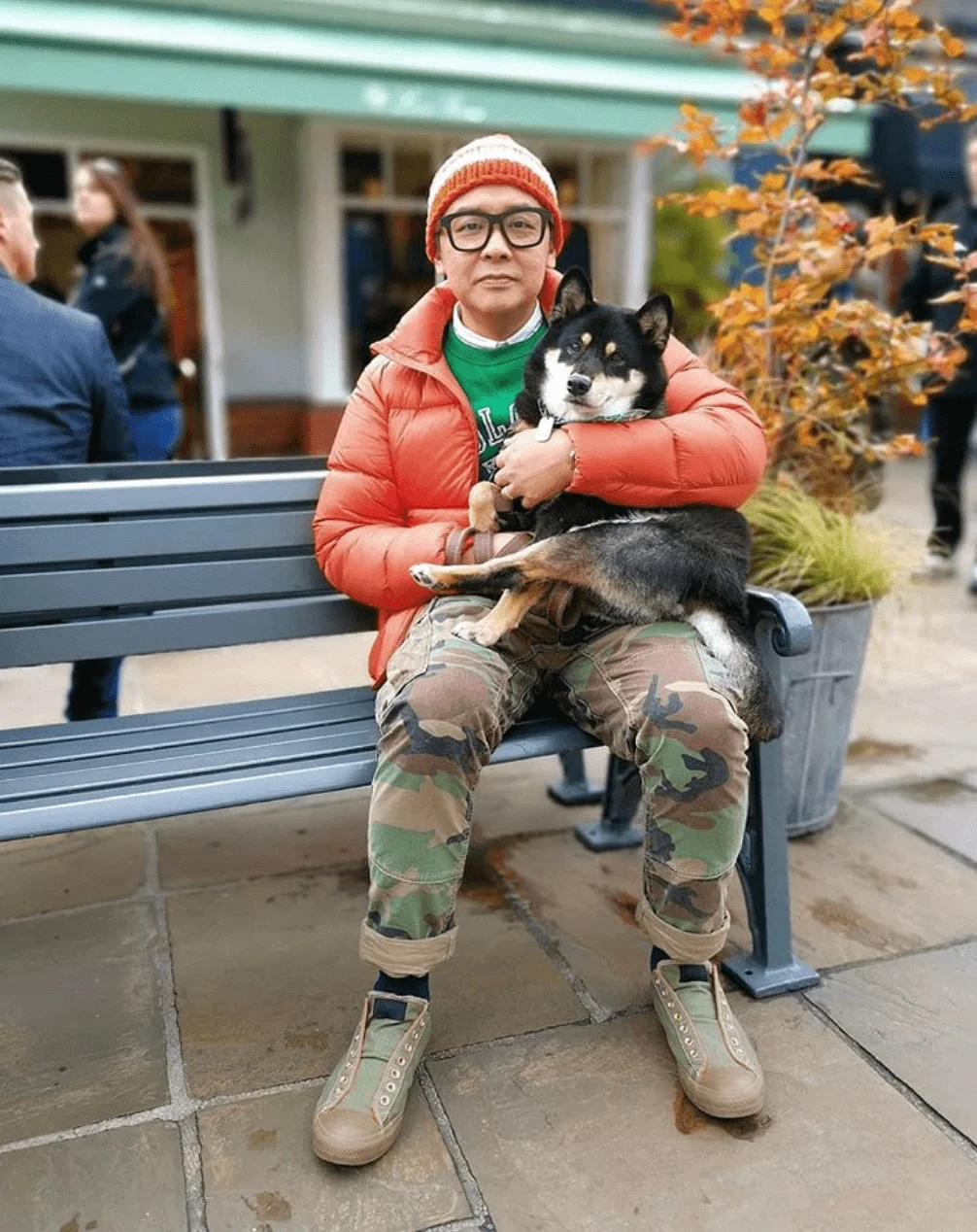 Mark Lui不時帶Bear外遊