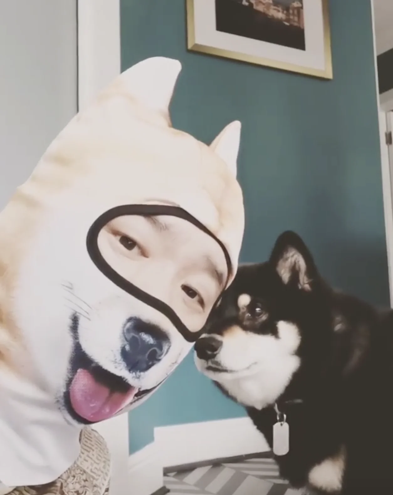 Mark Lui的造型十分搞笑