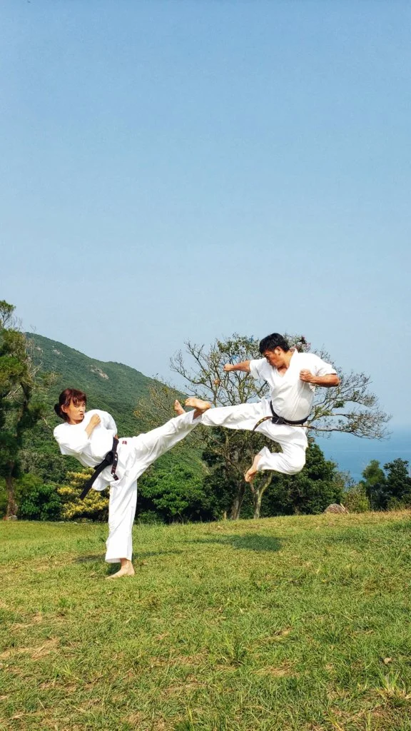 《打天下》是談善言首部擔任第一女主角的劇集,她與歐錦棠有不少對打場面。