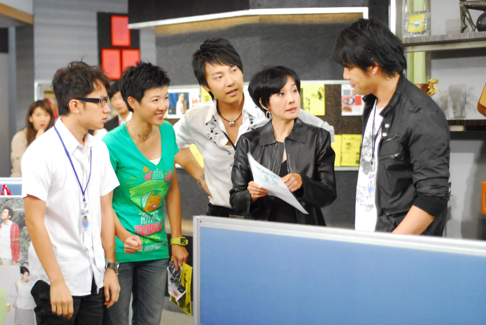 鄧永健說很開心可以在《畢打自己人》認識到毛姐毛舜筠，令他對演戲有多一重了解。