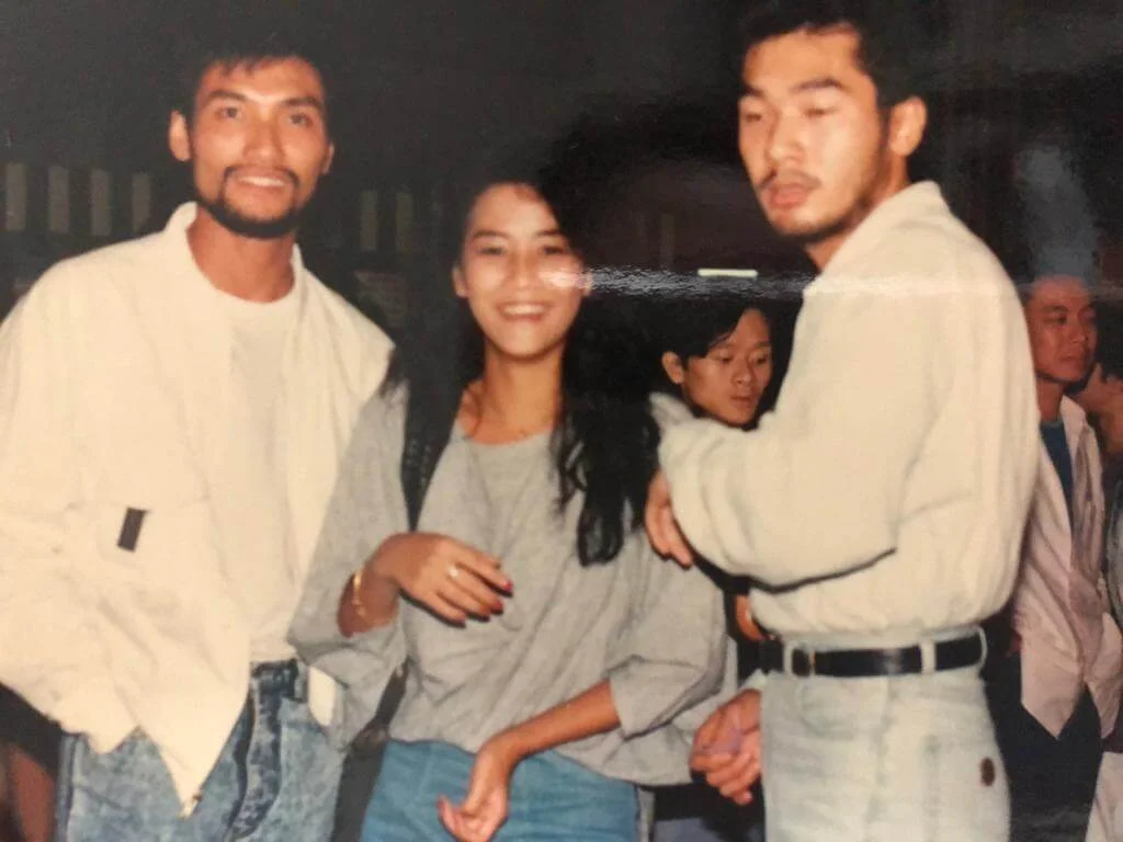 洗灝英曾與方中信合作拍電影