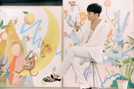 GD為內地「農夫山泉」旗下茶飲代言,網民期望他到內地宣傳。