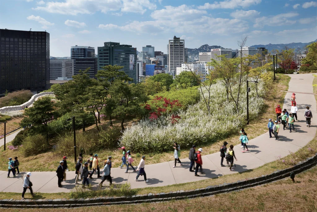 朴世路對初初戀姜敏晶念念不忘，二人經常在公園散步。