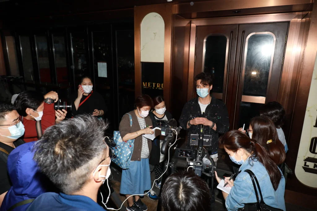 羅仲謙日前在中環開工,向傳媒分享做爸爸心情。