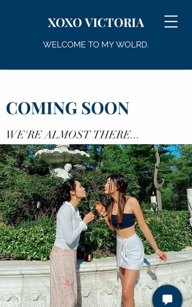 Victoria很快便會開Blog，她說：「分享自己的真實感受，是鍛鍊自己思想的最佳途徑。」