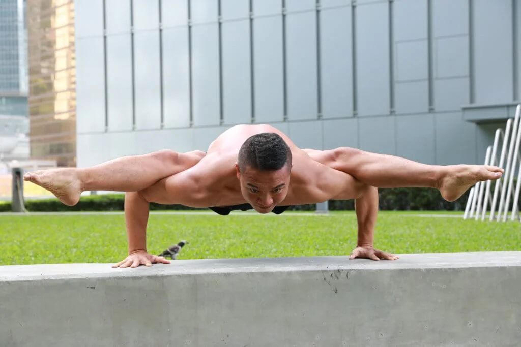 高浚華練瑜伽後開始純素,希望身心靈更健康。