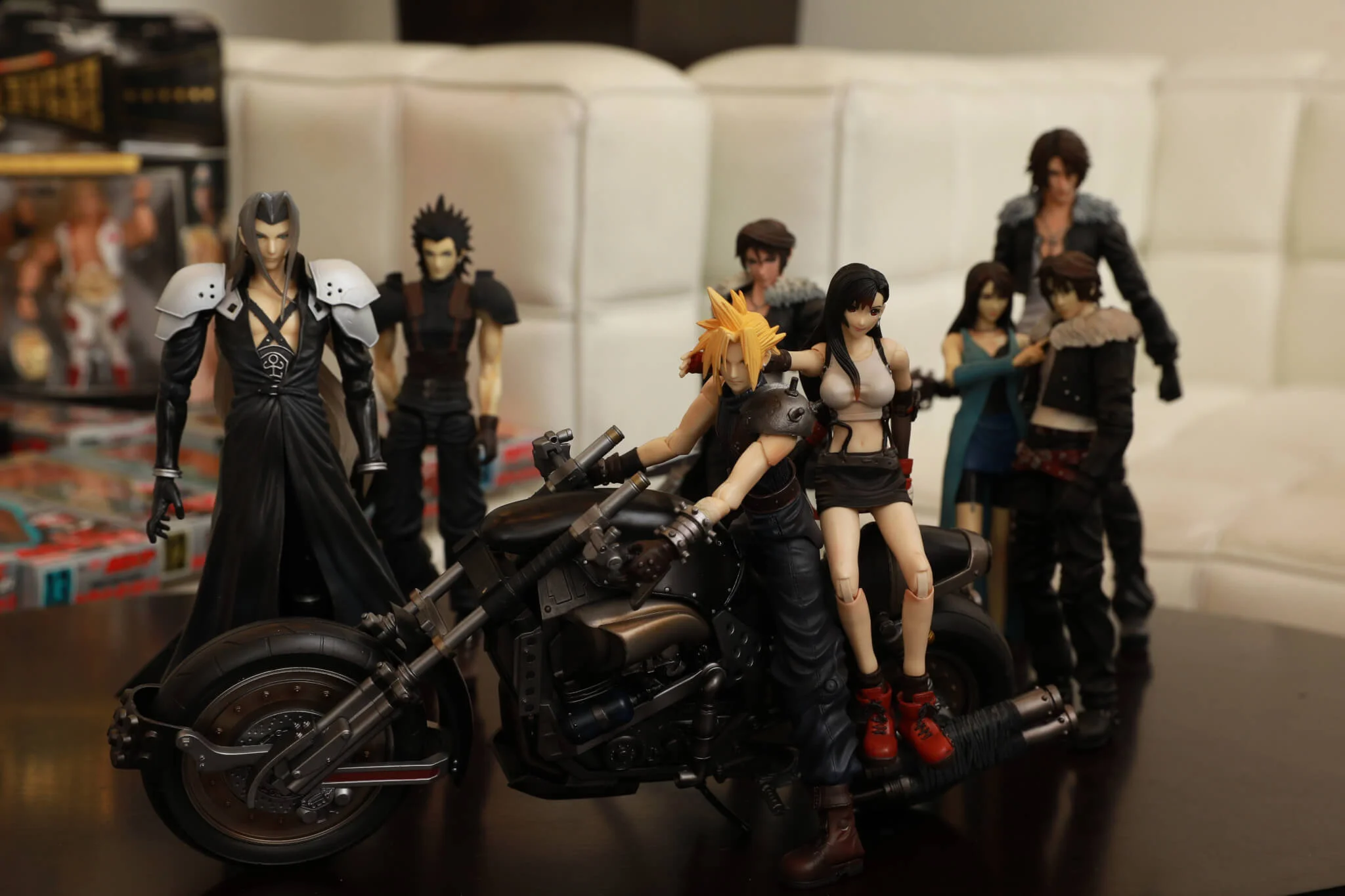 這個Squall是他收藏品中較為昂貴的