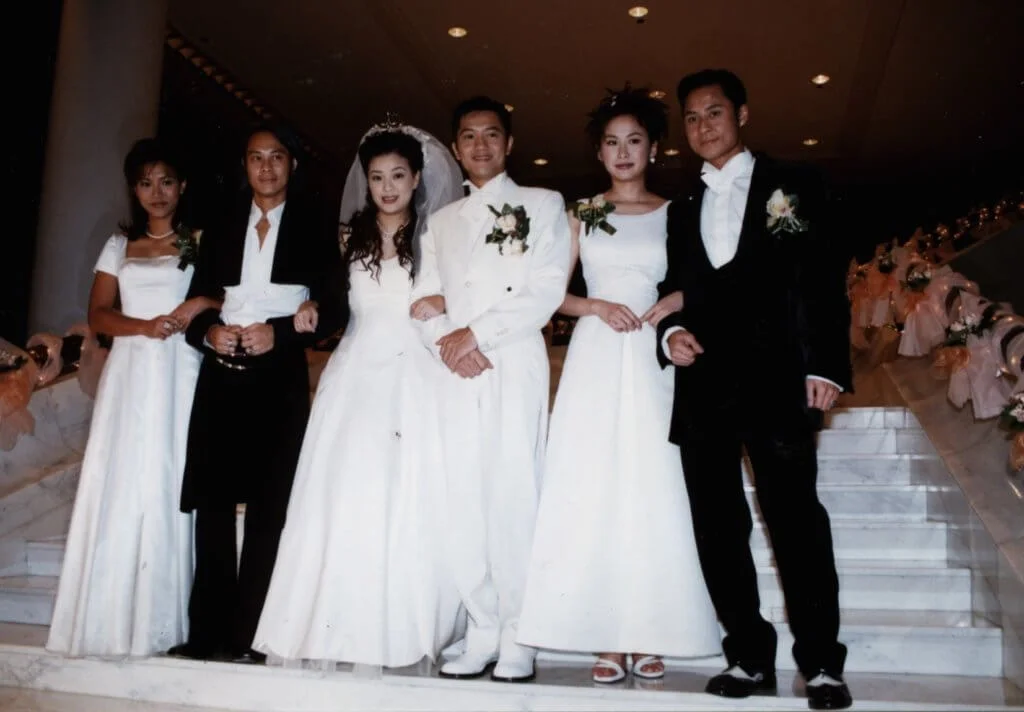 劉小慧與蘇志威結婚時,湯寶如、黎瑞恩、蔡一智、蔡一傑做伴娘伴郎。