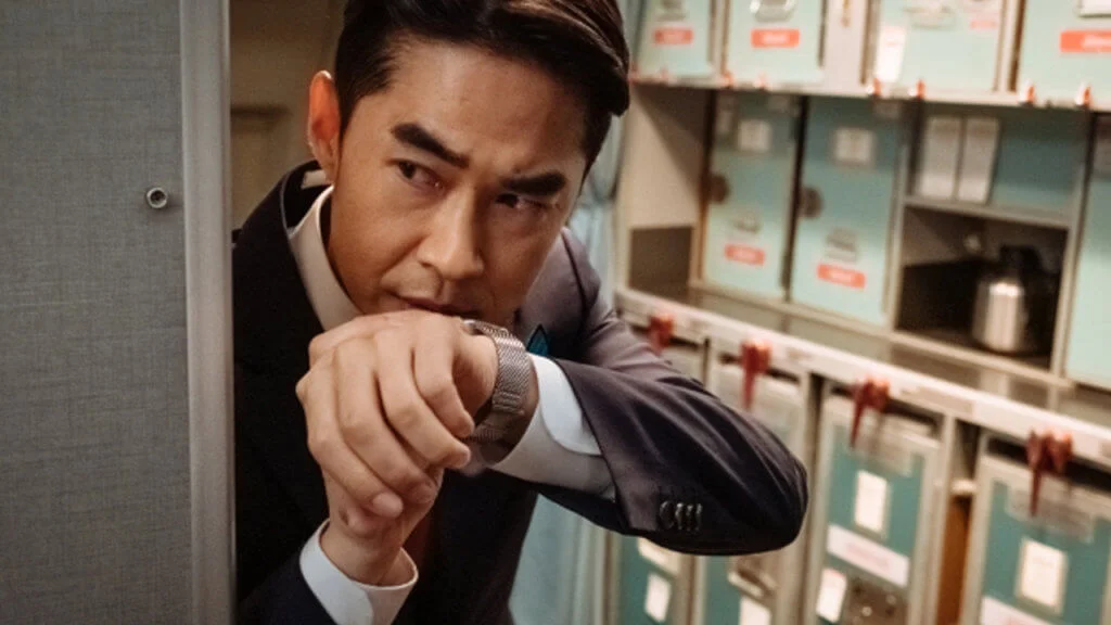 朴誠雄形象向來冷峻，這次演懦弱人夫頗有喜感。