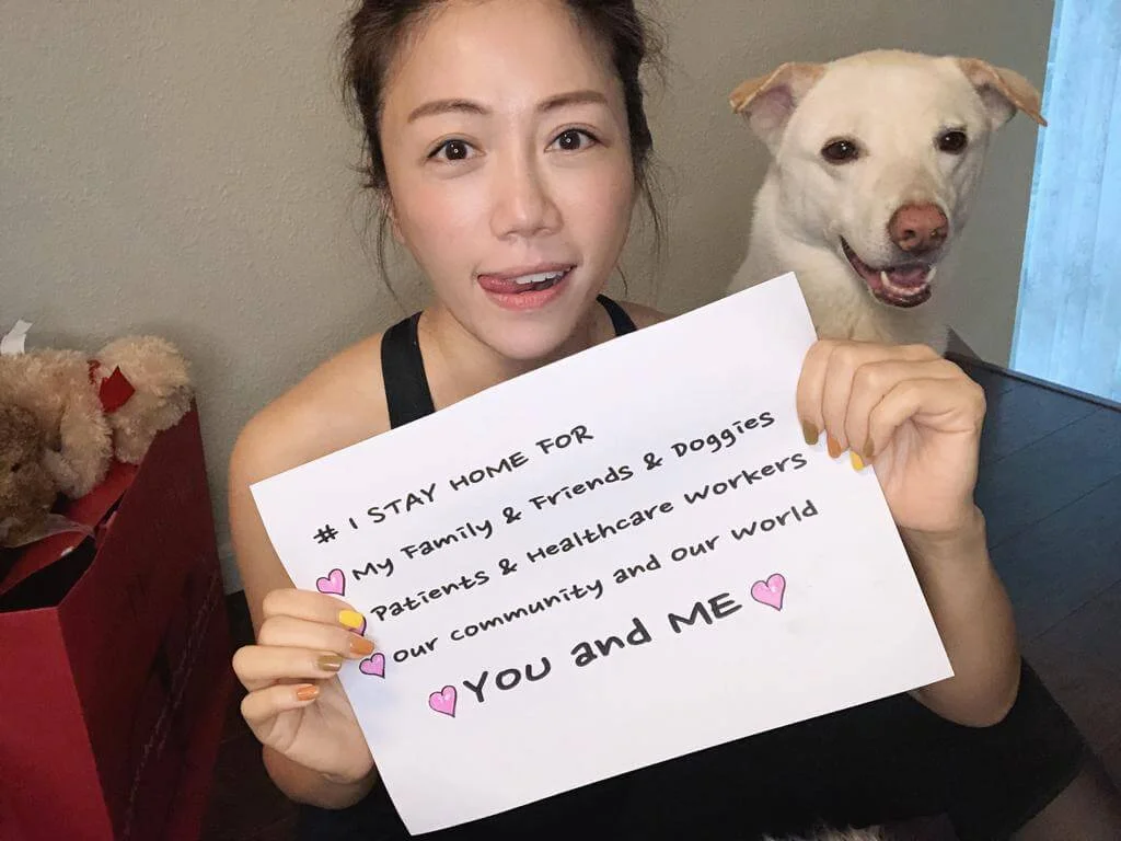 彭秀慧幾個月前領養的唐狗已改名芳芳，她希望愛犬可以如蕭芳芳般雍容華貴、優雅又活潑。 