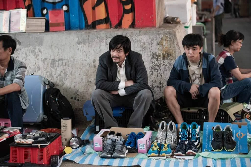 顧定軒早前與郭富城合作電影《麥路人》,飾演離家出走反叛青年。