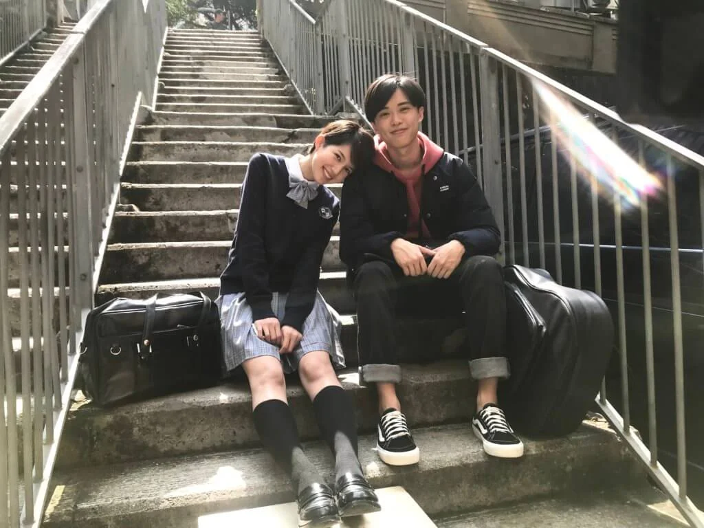 顧定軒與蘇皓兒認識多年,拍攝時很快有默契。