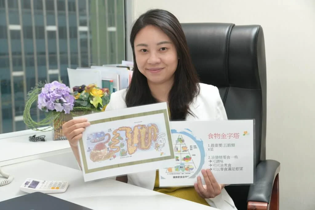 Kathy認為「食物金字塔」非常值得參考