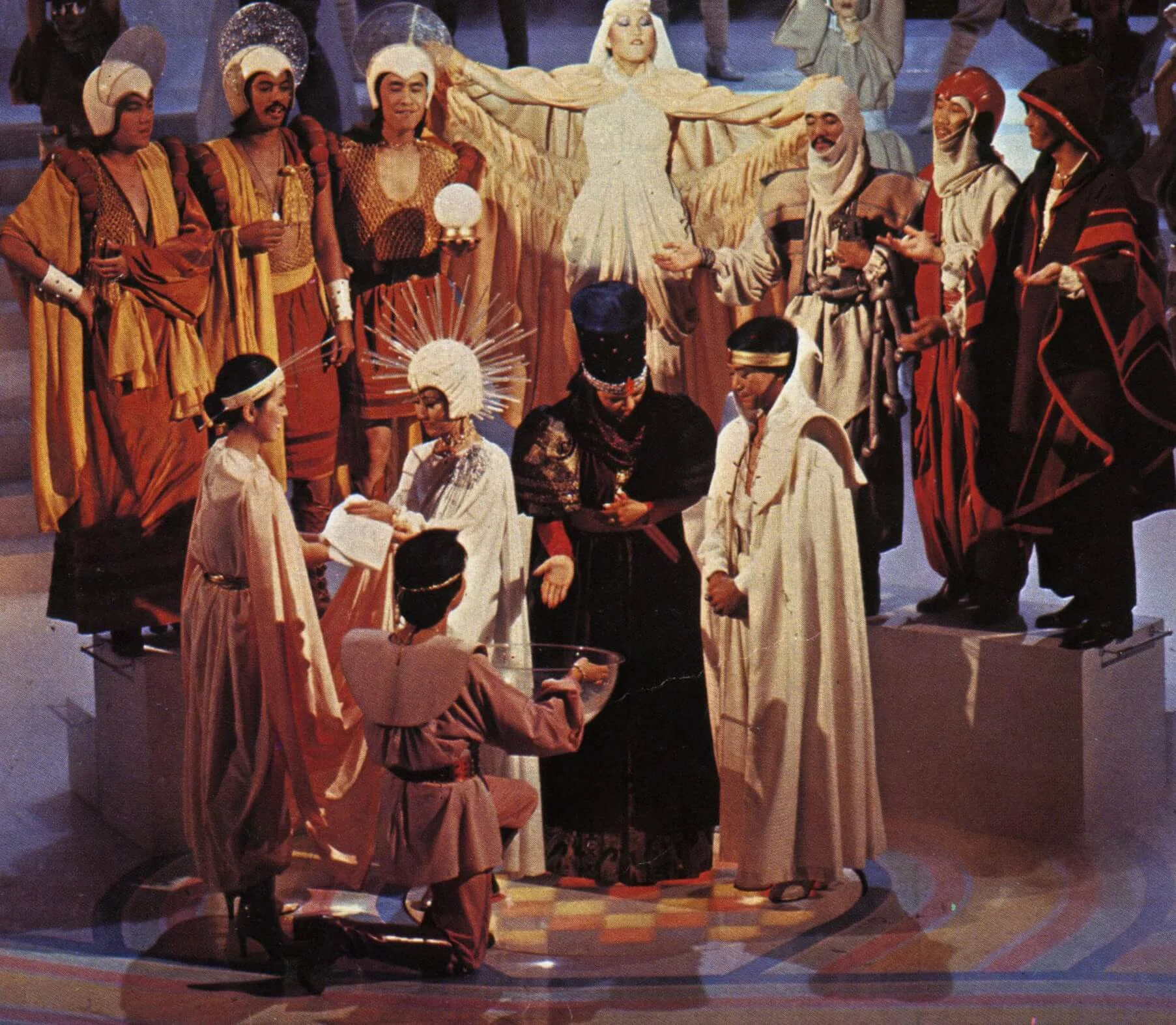 1978年葉麗儀、汪明荃、羅文、陳美玲、陳潔靈、葉振棠、繆騫人、賈思樂