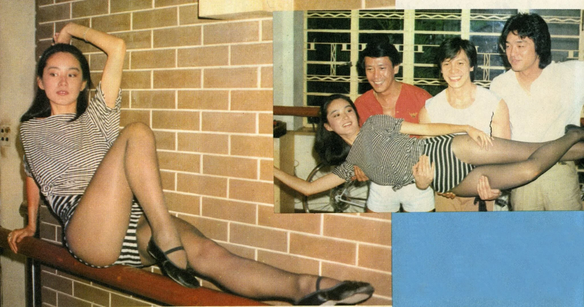 青霞曾表示喜歡各種新嘗試，即使穿着泳衣演出也沒有問題；她穿着健康舞衣與三位拍檔綵排，其實只要脱去上衣，便與泳衣沒有兩樣了。