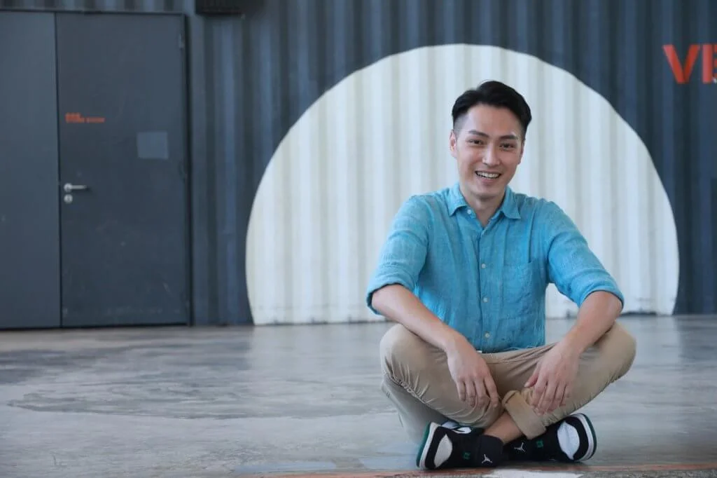 林景程多謝監製潘嘉德在他想放棄時,從垃圾桶拉了他出來。