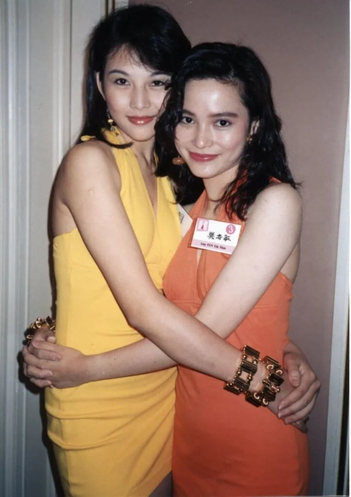 與樊亦敏同屆的佳麗，還有奪得季軍的蔡少芬。