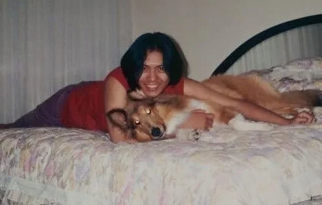 陸駿光以前留長髮