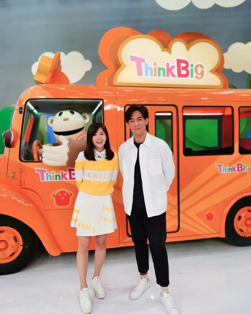 .今年四月加入《Think Big》主持行列，嘉慧很開心說可以藉節目訓練自己的口才。