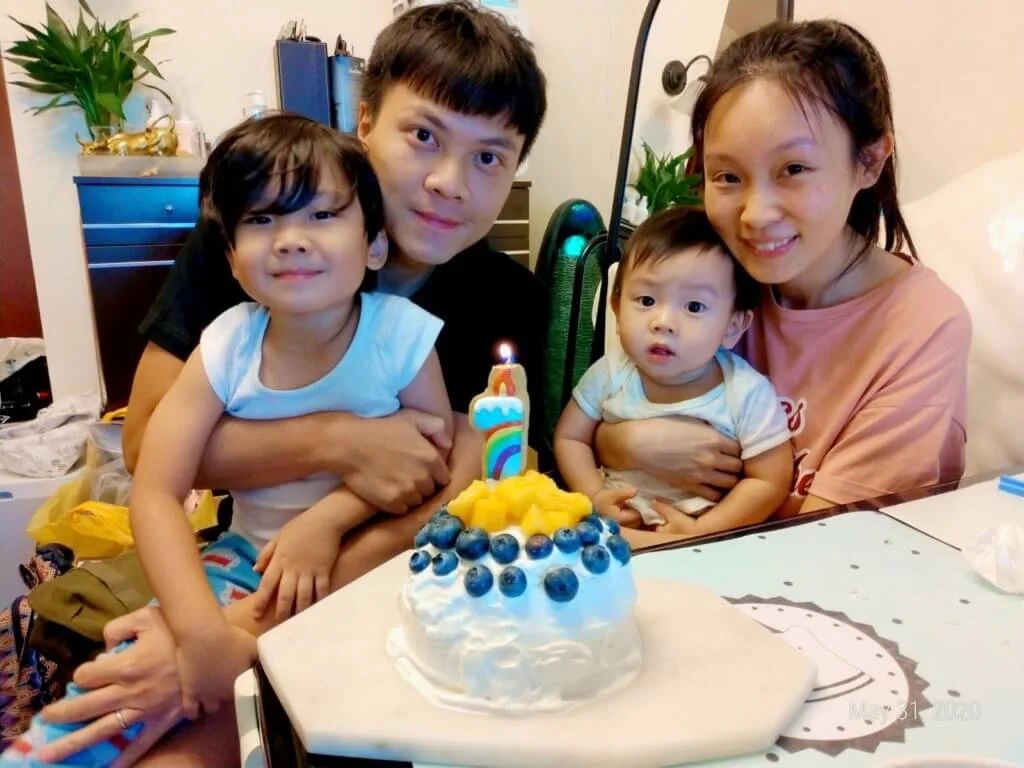 莫家淦與太太育有兩子,長子朗翹及幼子皓賢,朗翹更曾在劇集《BB來了》客串演出。