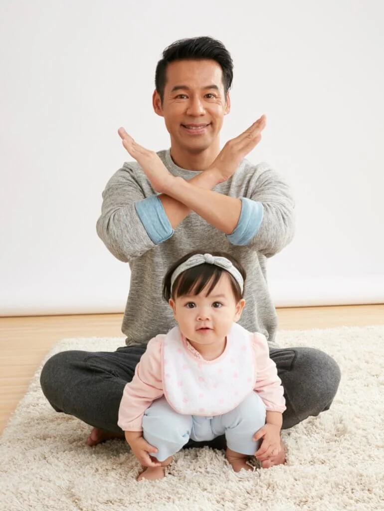 包包一歲多時，在《愛‧回家》飾演過徐榮孫女馬家好，觀眾至今仍然記得。