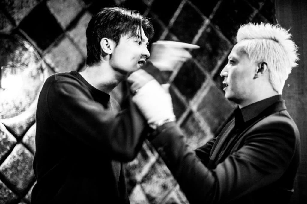 謝高晉在網劇《反黑》中飾演張建聲手下