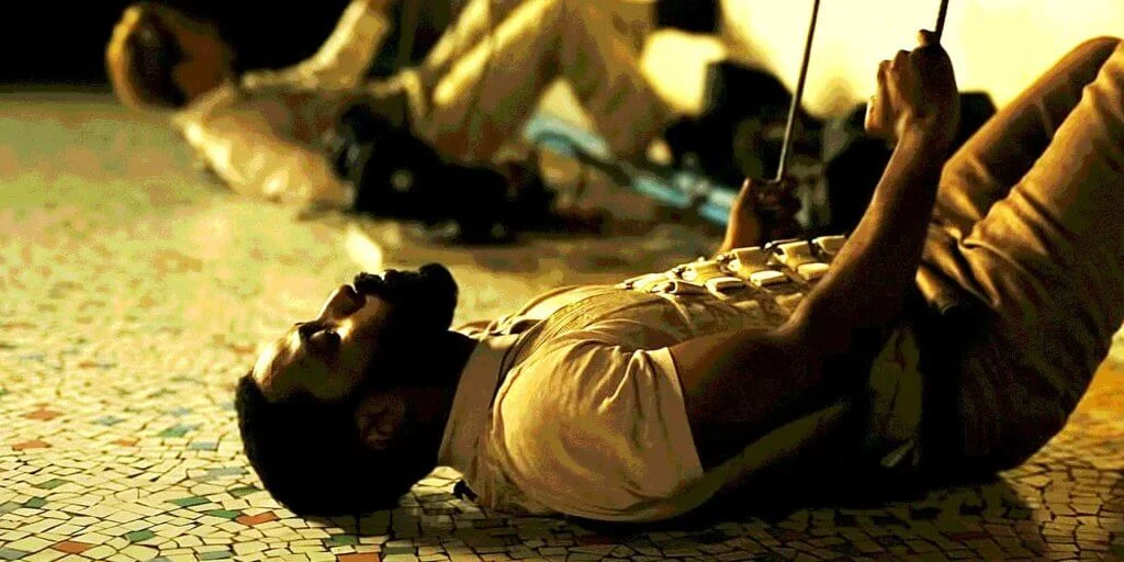 尊大衛表示在孟買拍的一場被彈上高樓的戲是最困難