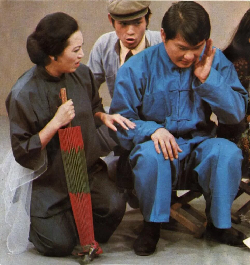 李香琴、譚炳文在《大鄕里》中的炳嫂和炳門,深受歡眾歡迎。