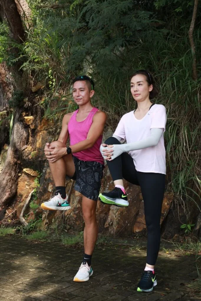 長跑前的熱身運動可減低受傷機會