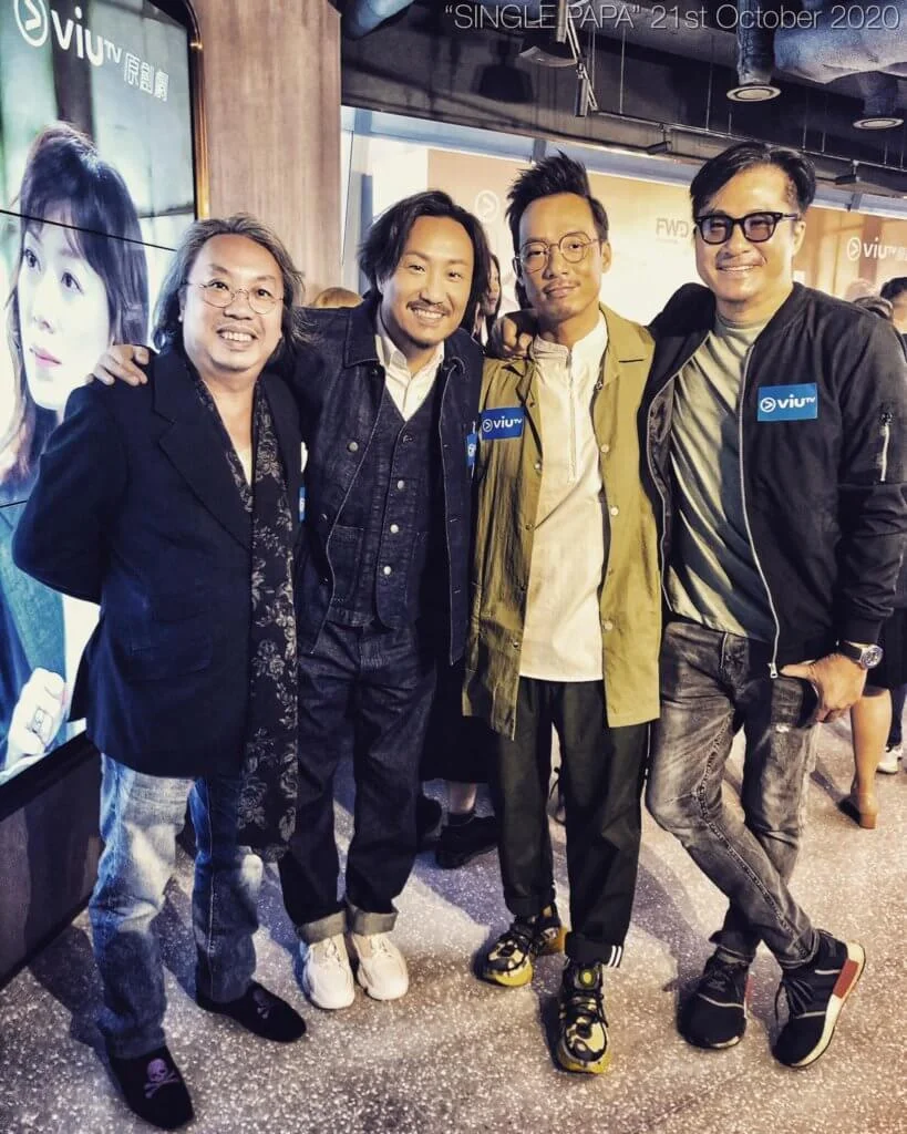 邵仲衡與多年沒拍劇的鄭中基在新劇中合作,二人早前出席宣傳活動。