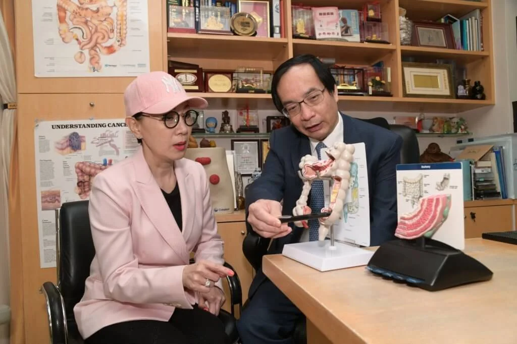 朱醫生為柳姐解釋腸癌的成因及預防方法