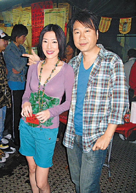 拍爛片的時期，關寶慧記憶中曾與未做視帝的黎耀祥合作。