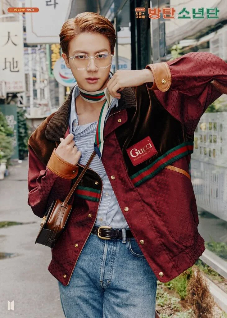 Jin的外號是「吞拿魚味青瓜」