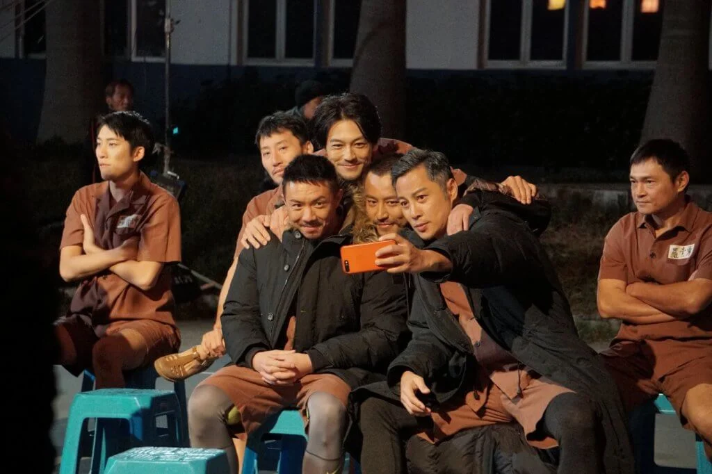 與張繼聰、張建聲和譚耀文合作,一班男演員有不少火花。