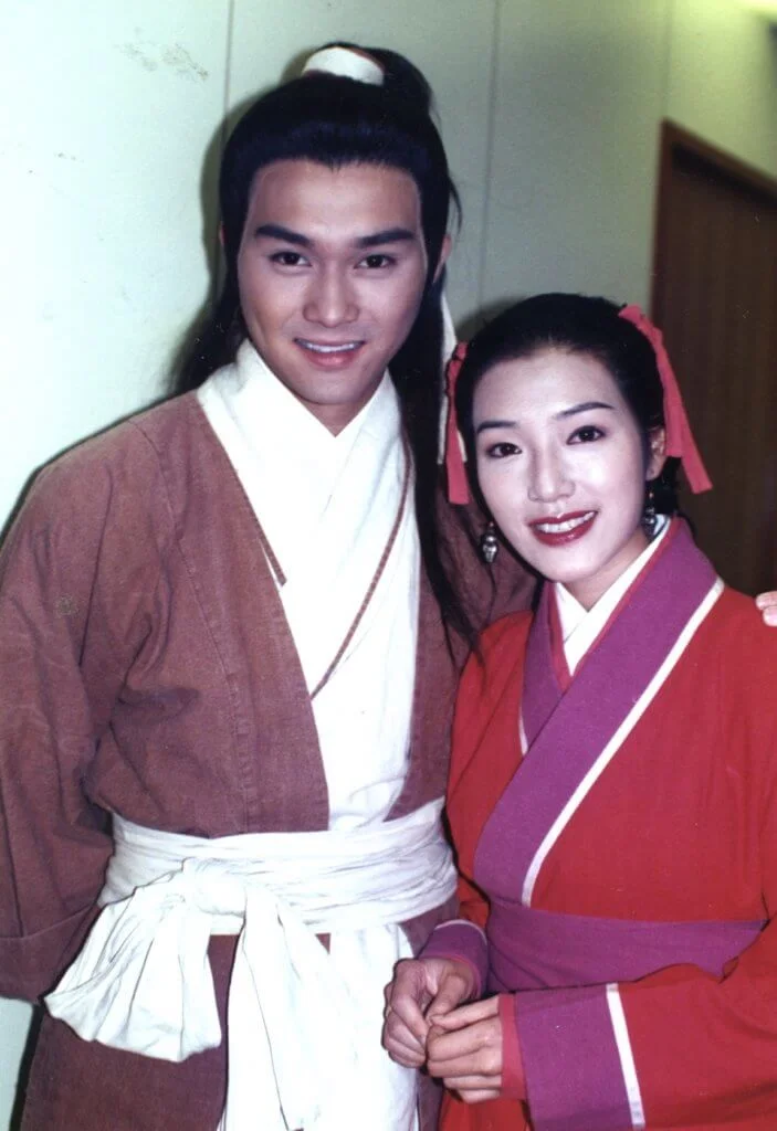 九四年版本的《射鵰英雄傳》,張智霖演郭靖,關寶慧演穆念慈。