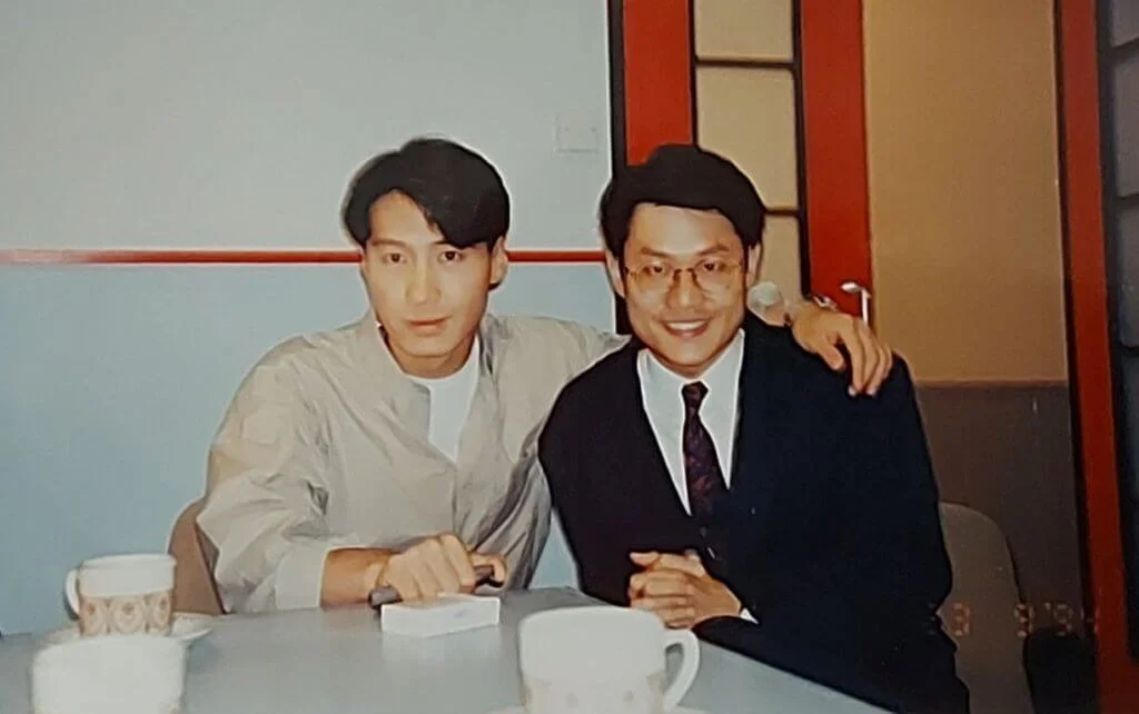 做大騷前，黎明和鄧英敏開會傾談節目細節。