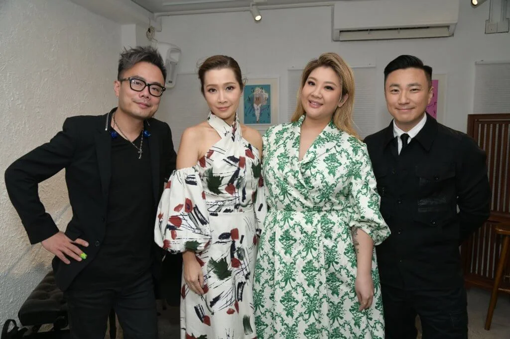 Jade、Joyce、Johnny和崔建邦難得聚首一堂