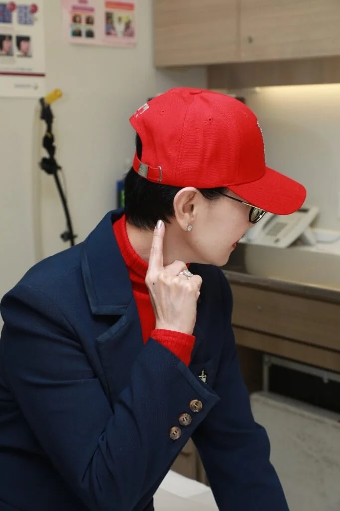 柳姐性格樂天積極，她認為凡事向好方面看，就不會被「壓力禿」糾纏。