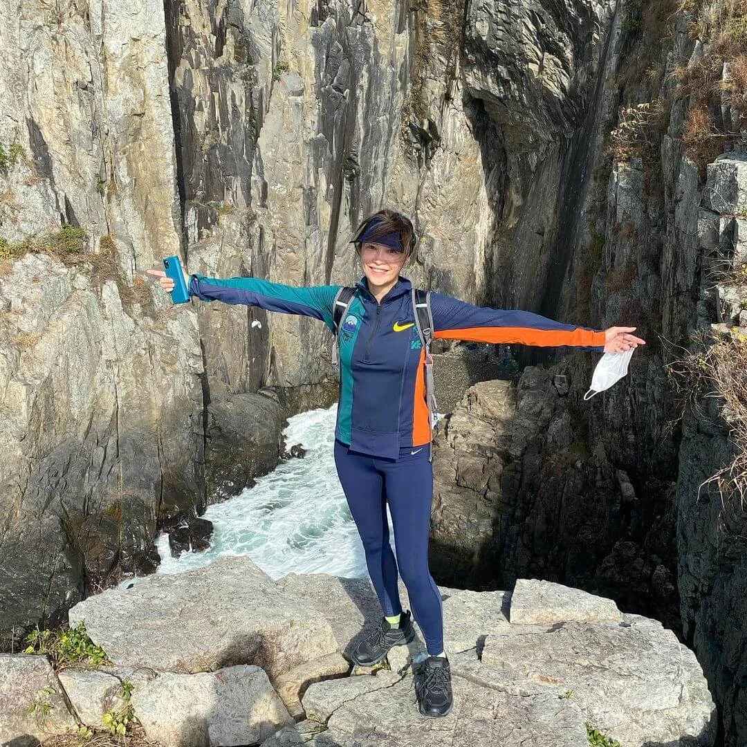 盧淑儀於抗疫期間愛上行山