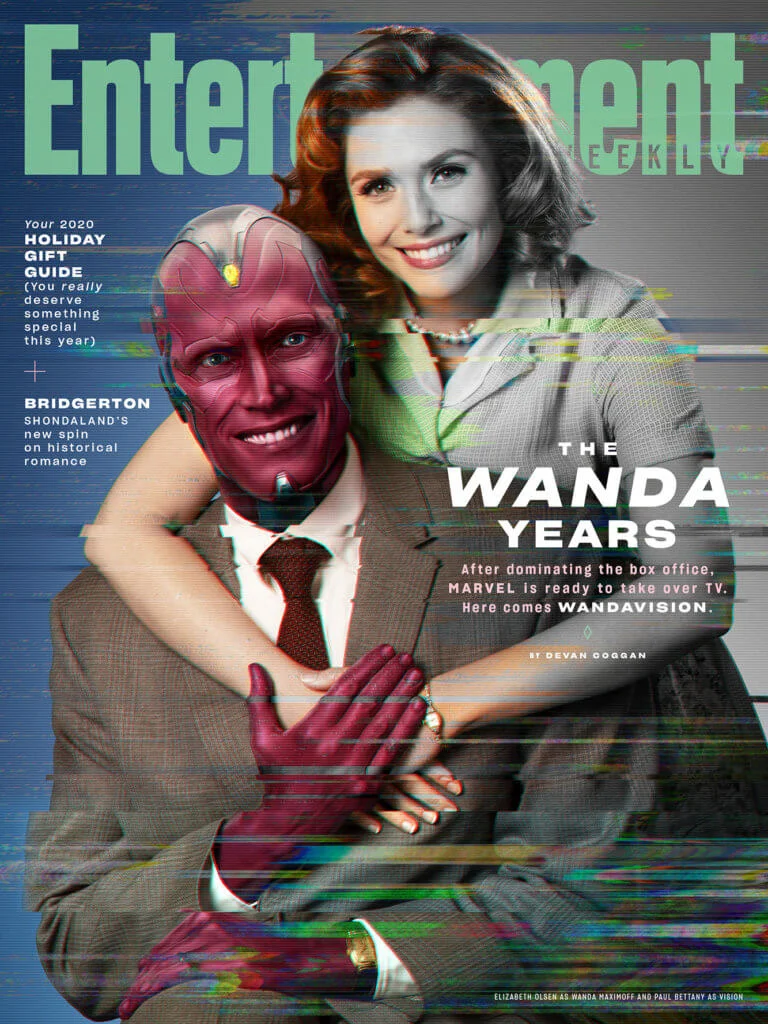 《WandaVision》上月成為美國娛樂雜誌《Entertainment Weekly》的封面特輯