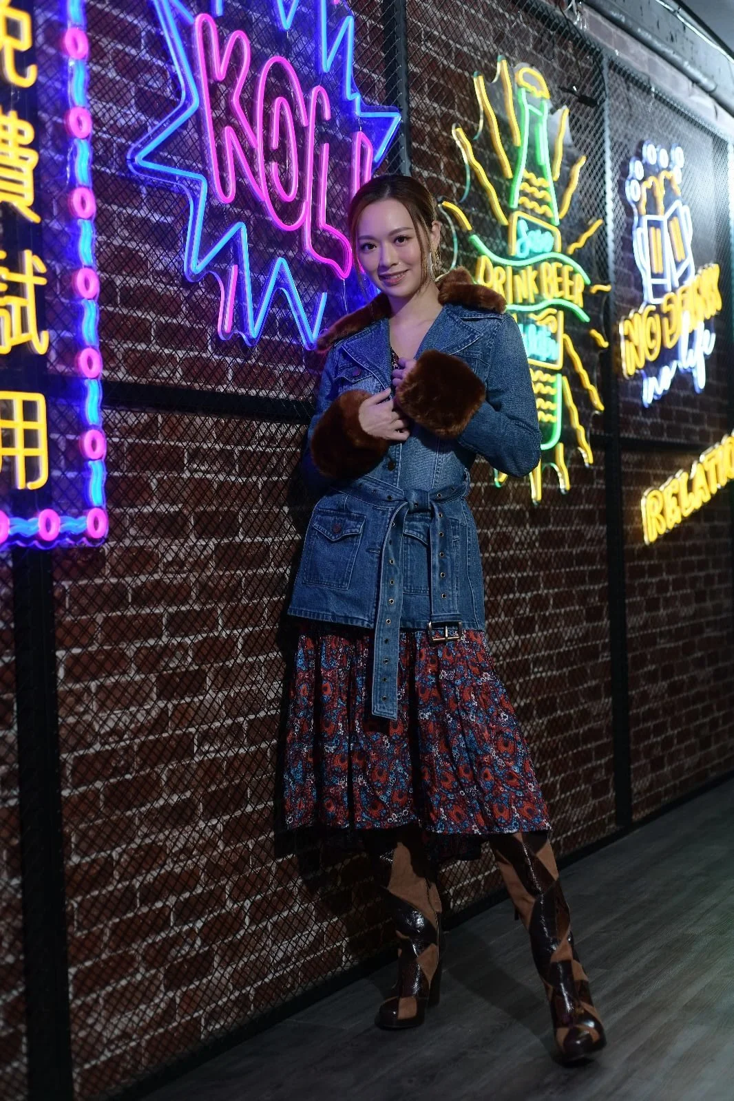 入行四年的馮盈盈已學懂應付緋聞及負面新聞，自覺有新聞價值才會被人寫。