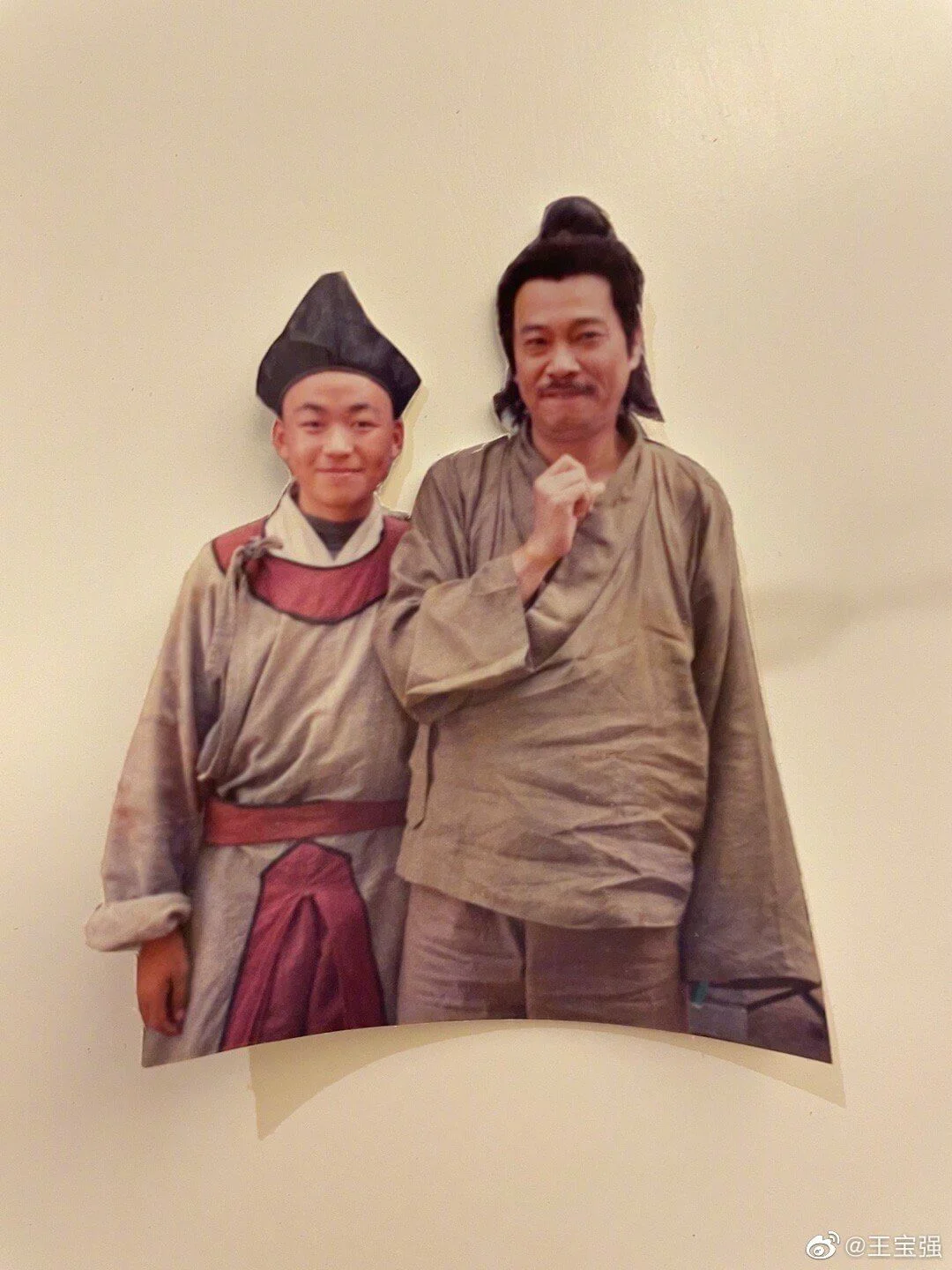 達哥的遺作《少林寺之得寶傳奇》,王寶強有幸與他合作。