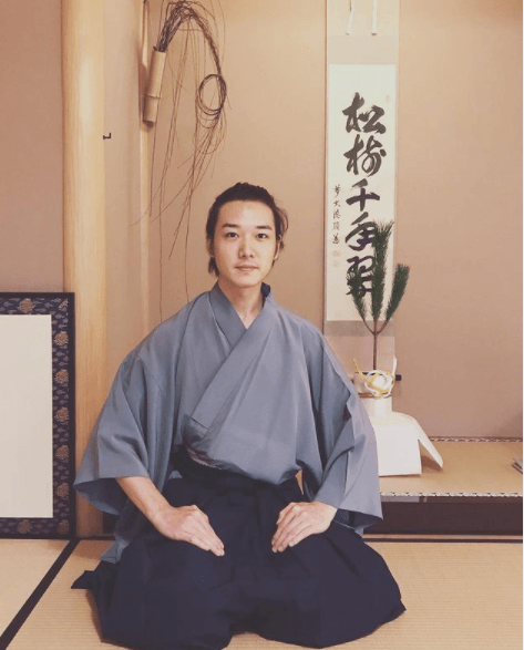  BabyJohn學了日本茶道九年，喜歡日本人對美學的追求。