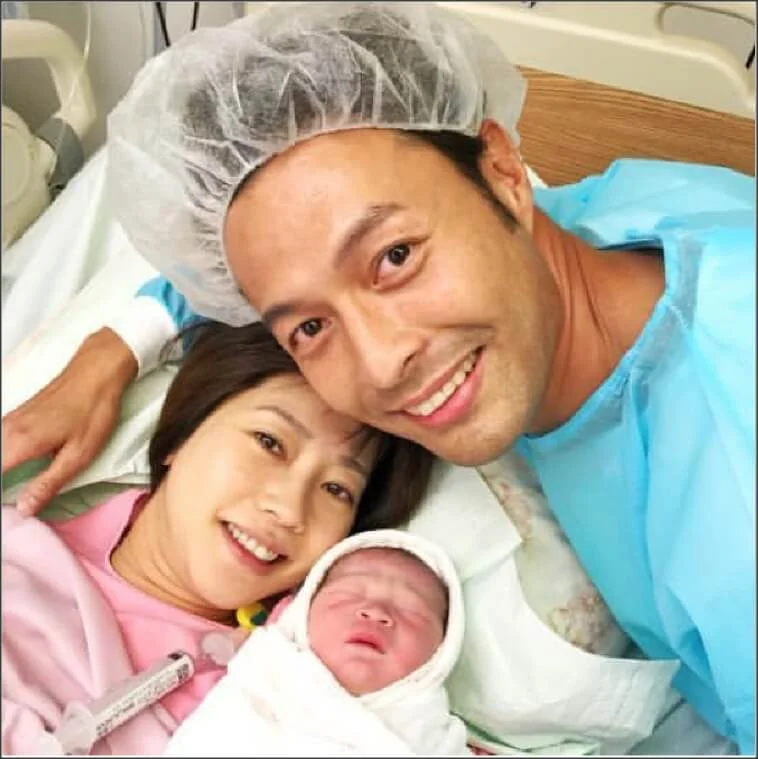 張達倫一七年做爸爸，兒子碩碩今年三歲多。