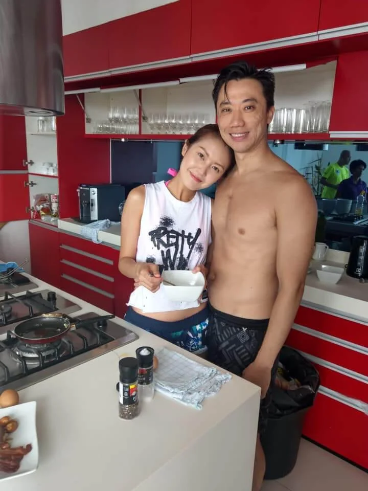 與男友楊振源拍拖後,經常被指唔憂做,令她感到氣餒。