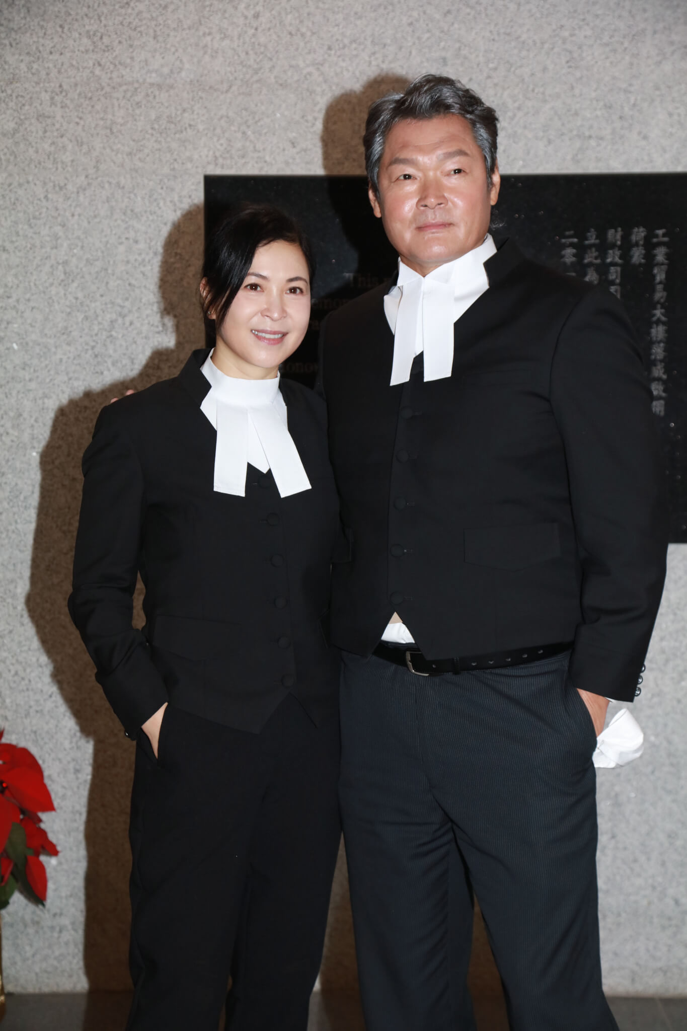 最近他獲翁子光邀請拍新片《正義迴廊》，與蘇玉華飾演律師。
