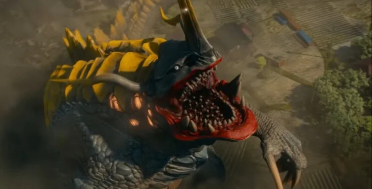 新登場的怪獸,甚有《福音戰士》「使徒」風格。