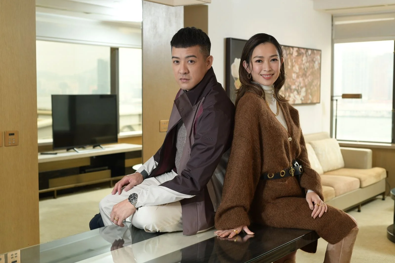 兩夫妻一起工作，難免會有爭執，每次Jason都會先氹太太。